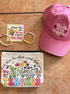 End of The School Year Teacher Gifts! Brand New 5 Piece Set